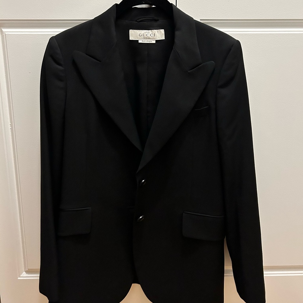 Gucci Women’s Blazer, Black Size 42 (Small to Medium)